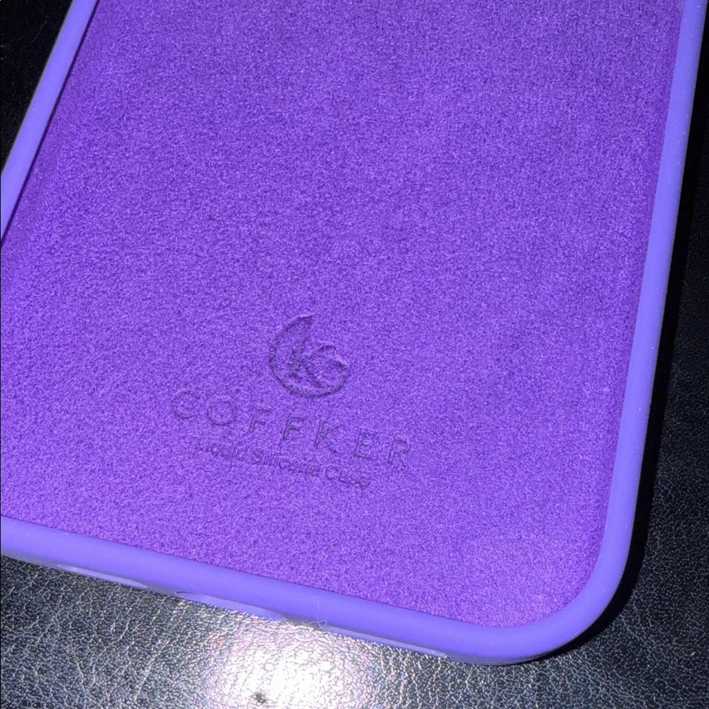 Coffker Purple Shockproof iPhone 14 Pro Max Case with Accessories - Picture 7 of 13